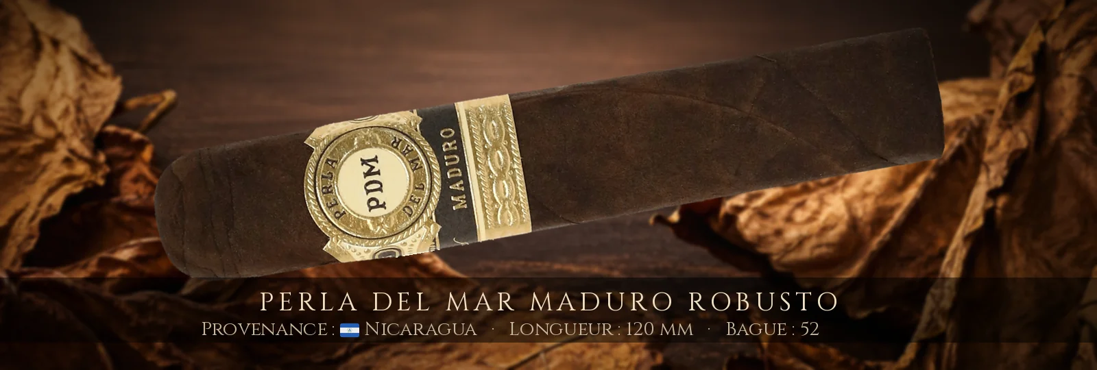 Perla del Mar Maduro Robusto — Perla del Mar — Nicaragua