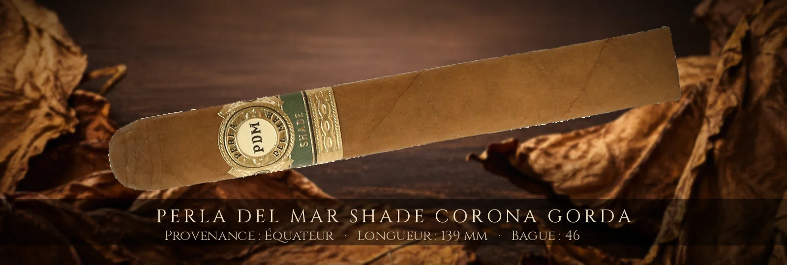 Perla del Mar Shade Corona Gorda — Perla del Mar — Équateur