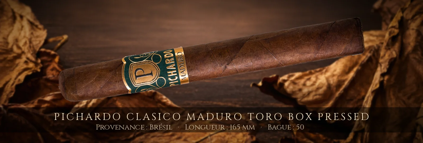 Pichardo Clasico Maduro Toro Box Pressed