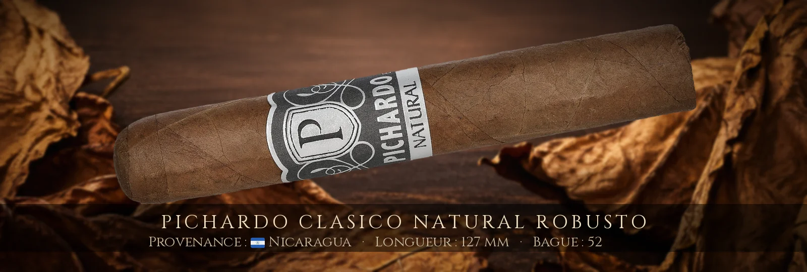 Pichardo Clasico Natural Robusto — Pichardo — Nicaragua