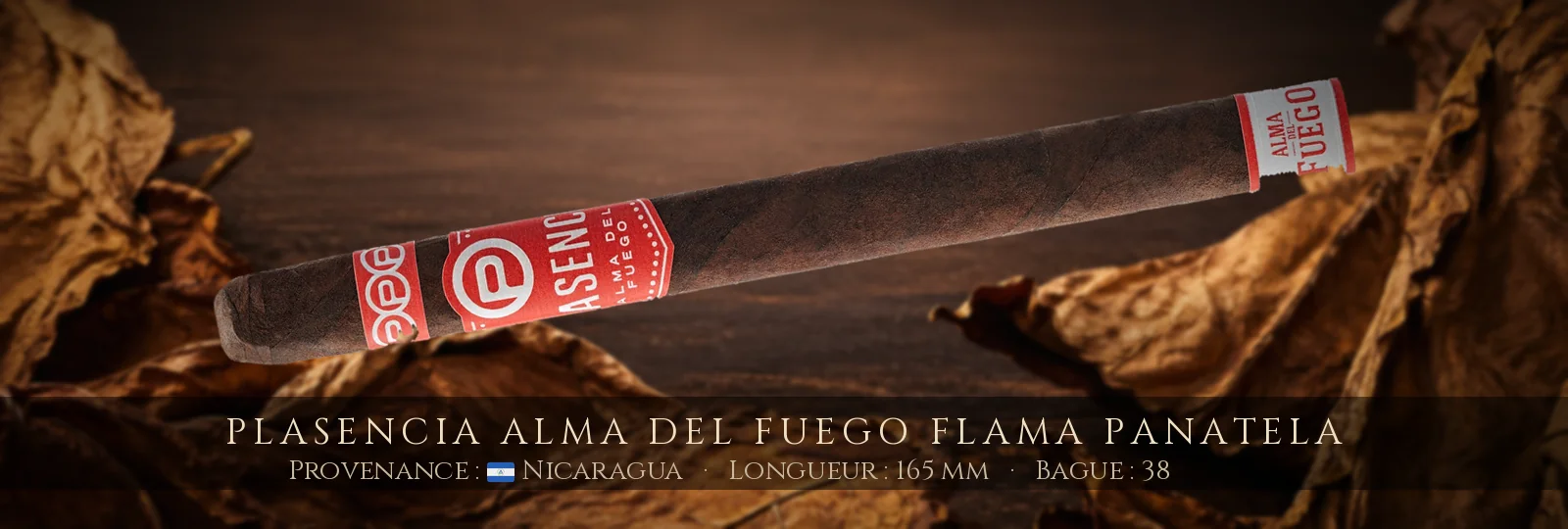Plasencia Alma del Fuego Flama Panatela — Plasencia — Nicaragua