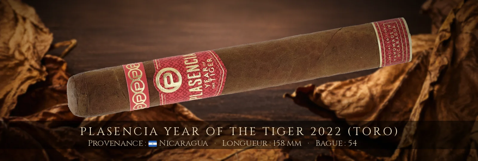 Plasencia Year Of The Tiger 2022 (Toro) — Plasencia — Nicaragua