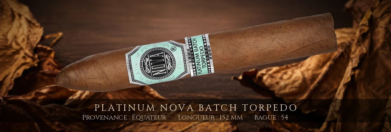 Platinum Nova Batch Torpedo — Platinum Nova — Équateur