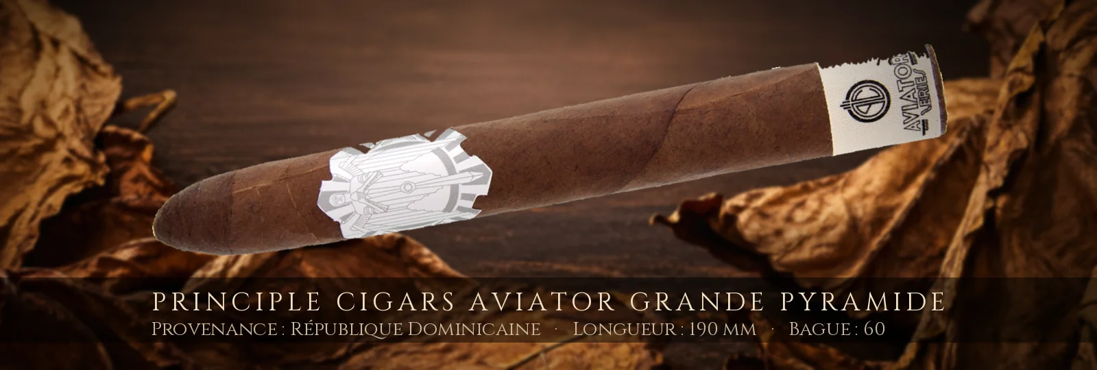 Principle Cigars Aviator Grande Pyramide — Principle Cigars — République Dominicaine