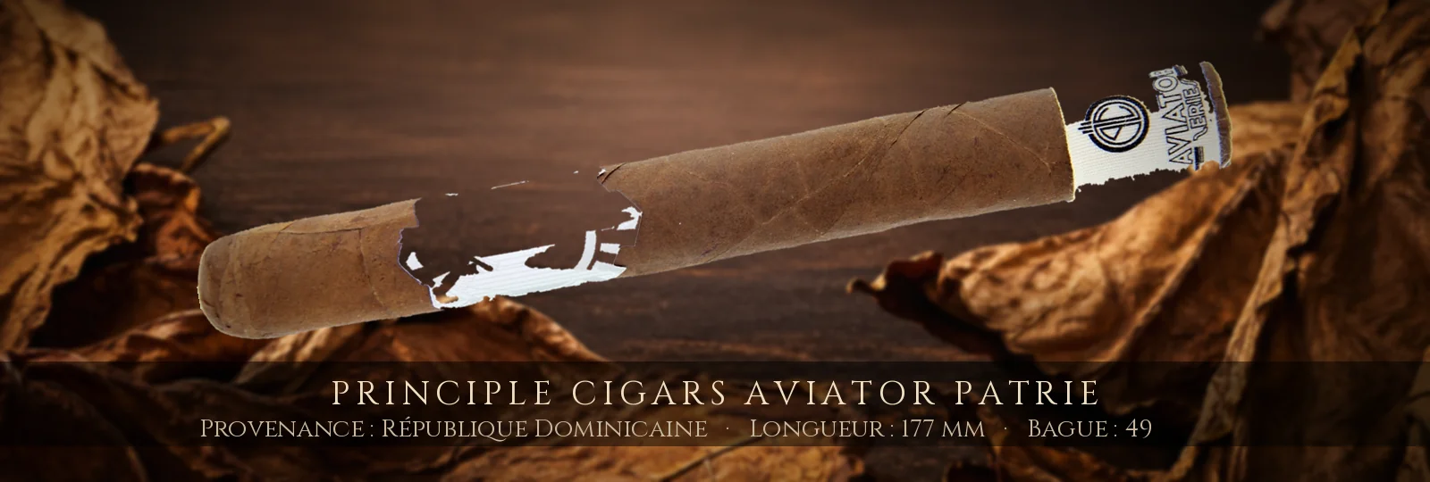 Principle Cigars Aviator Patrie