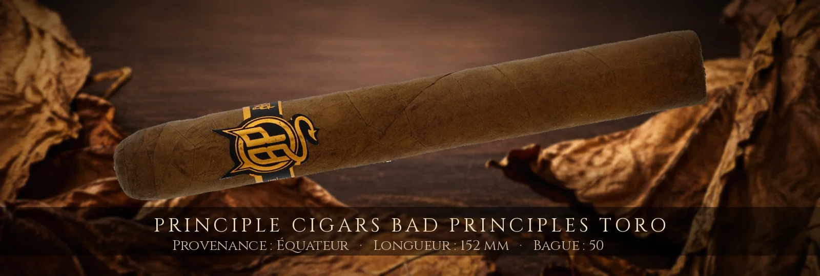 Principle Cigars Bad Principles Toro — Principle Cigars — Équateur