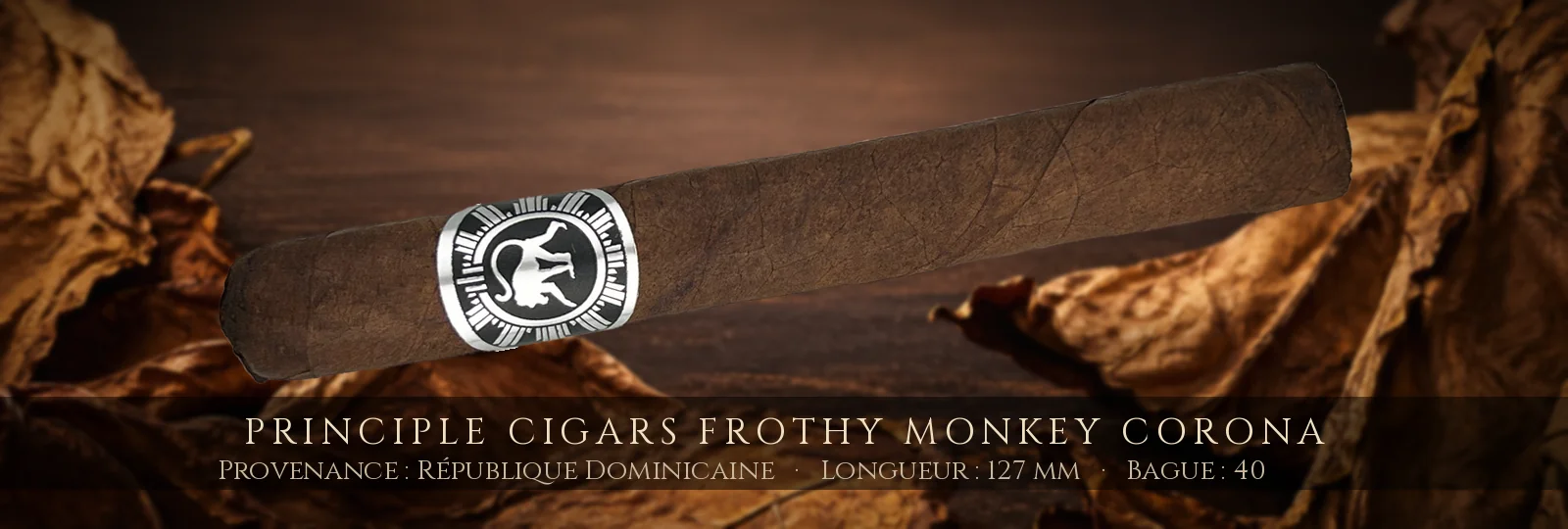 Principle Cigars Frothy Monkey Corona — Principle Cigars — République Dominicaine