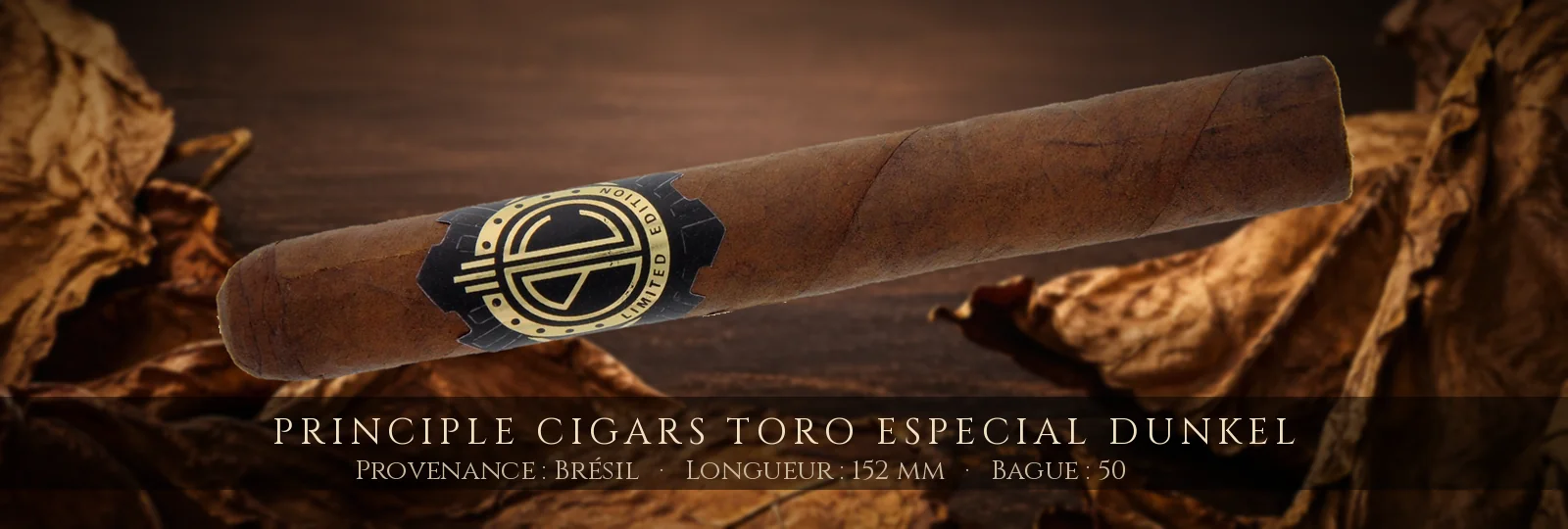 Principle Cigars Toro Especial dunkel