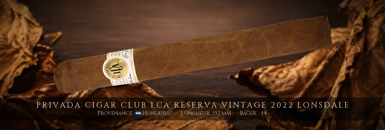 Privada Cigar Club LCA Reserva Vintage 2022 Lonsdale — Privada Cigar Club — Honduras