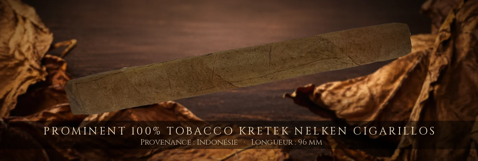 Prominent 100% Tobacco Kretek Nelken Cigarillos — Prominent — Indonésie
