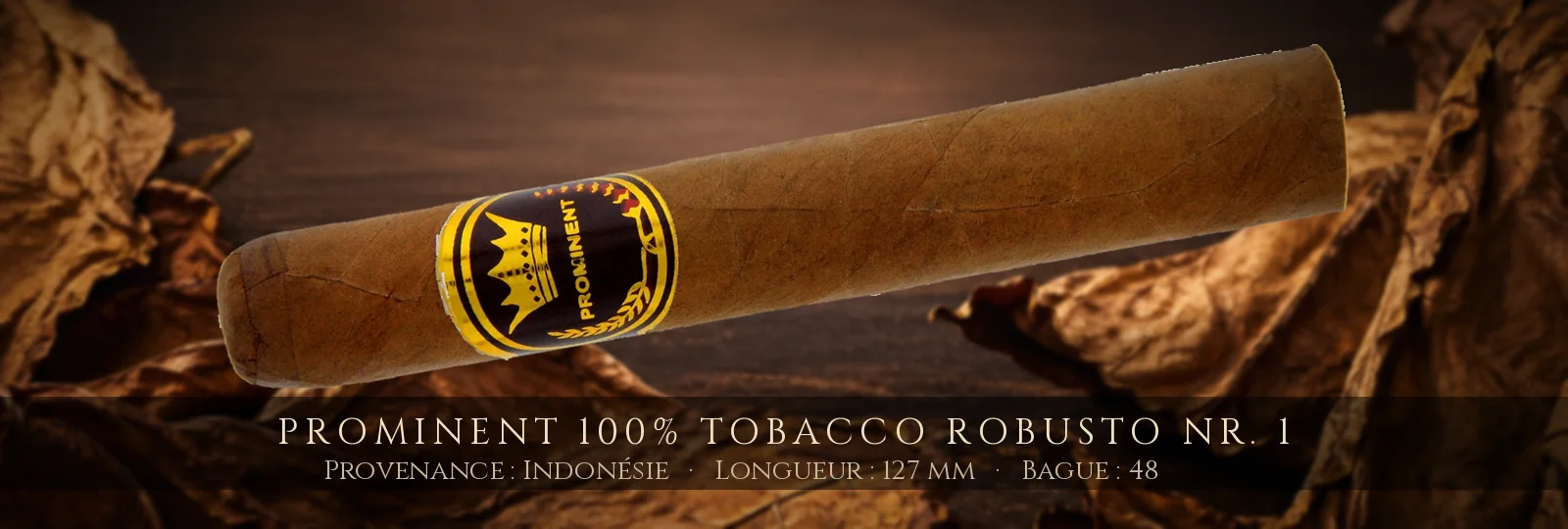 Prominent 100% Tobacco Robusto Nr. 1 — Prominent — Indonésie