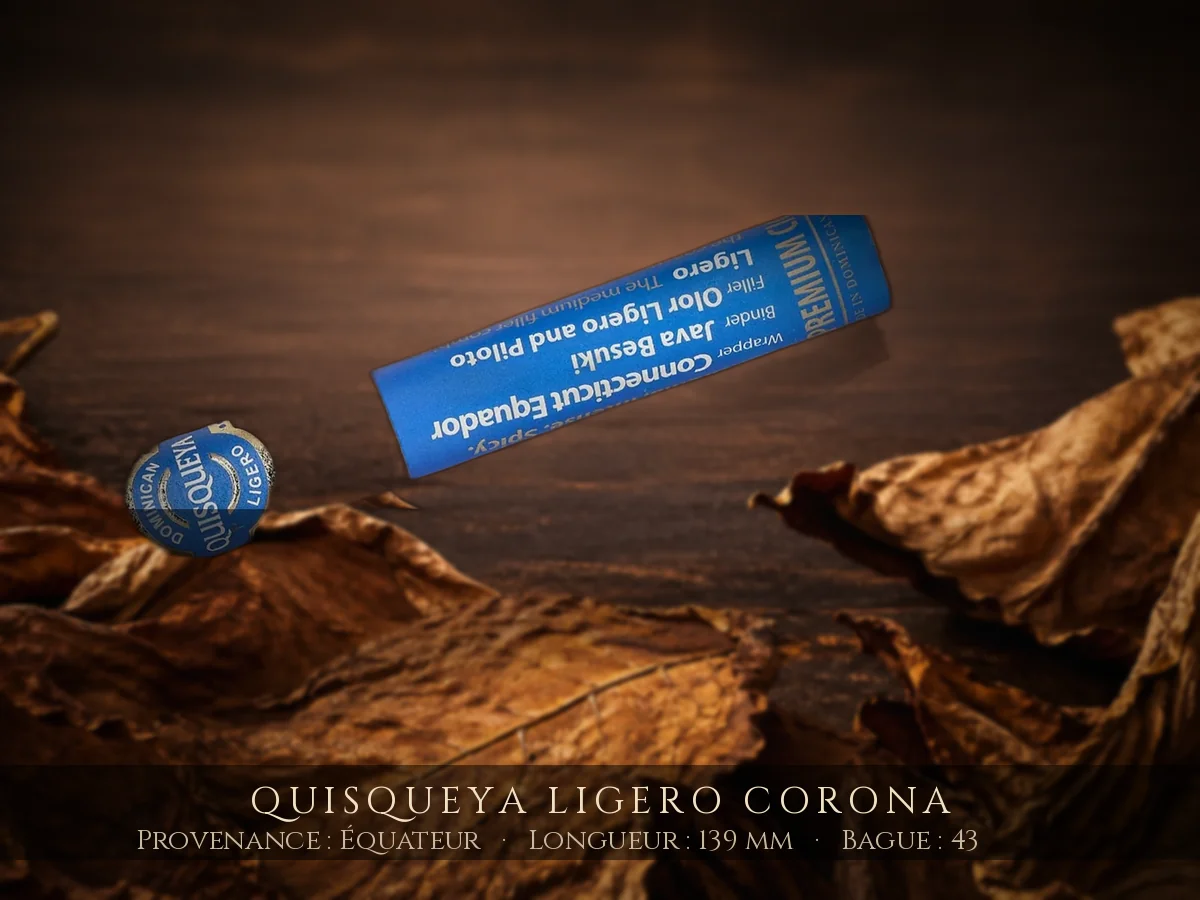 Quisqueya Ligero Corona — Quisqueya — Équateur