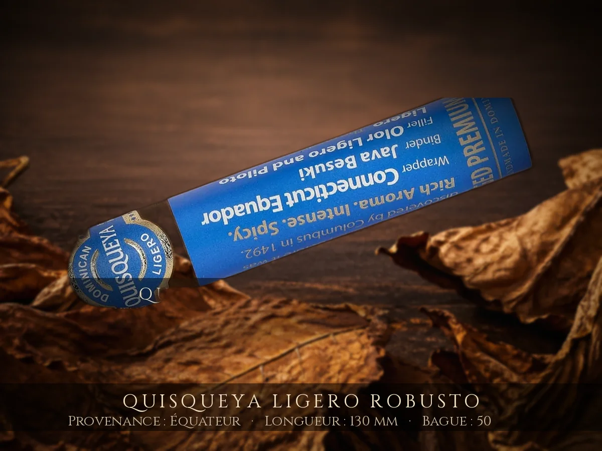 Quisqueya Ligero Robusto — Quisqueya — Équateur