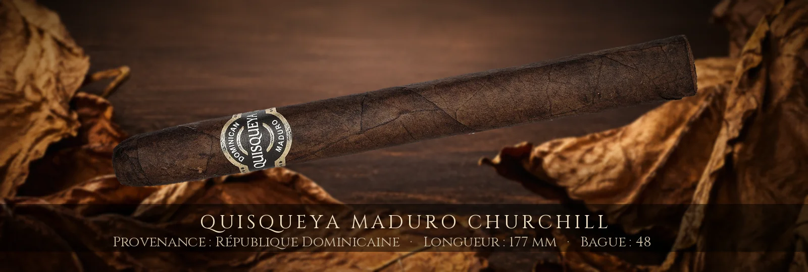 Quisqueya Maduro Churchill