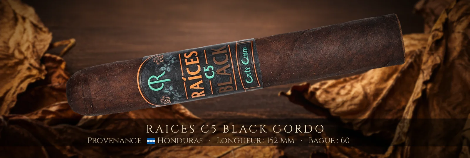 Raices C5 Black Gordo — Raices — Honduras