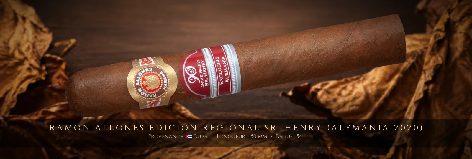 Ramon Allones Edición Regional Sr. Henry (Alemania 2020)