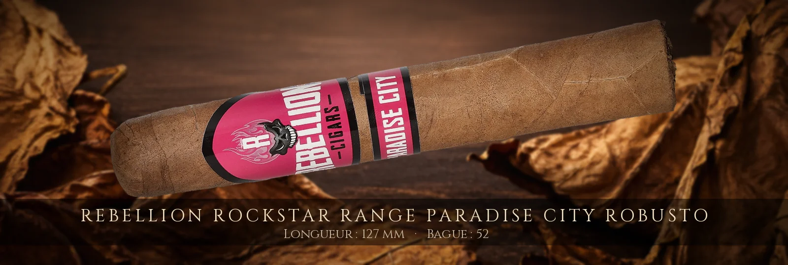 Rebellion Rockstar Range Paradise City Robusto — Rebellion