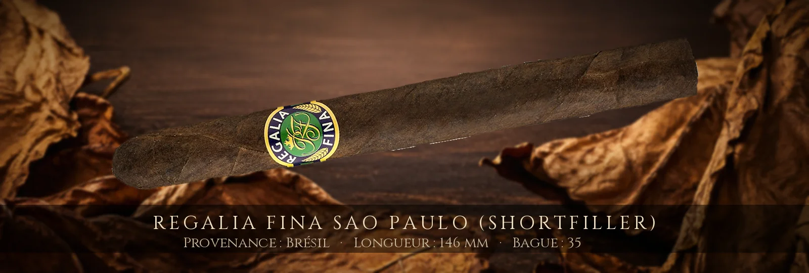 Regalia Fina Sao Paulo (Shortfiller) — Regalia Fina — Brésil