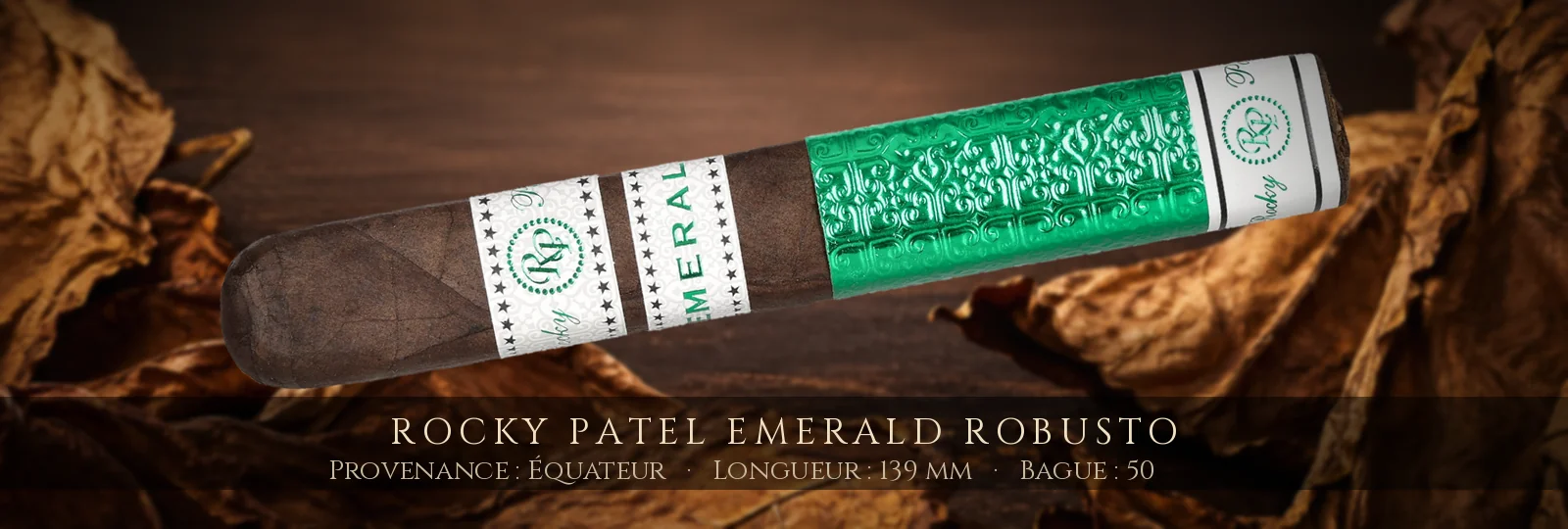 Rocky Patel Emerald Robusto — Rocky Patel — Équateur