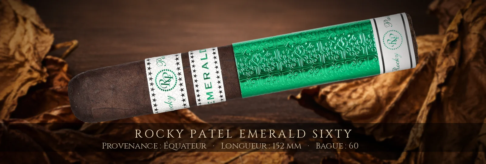 Rocky Patel Emerald Sixty — Rocky Patel — Équateur