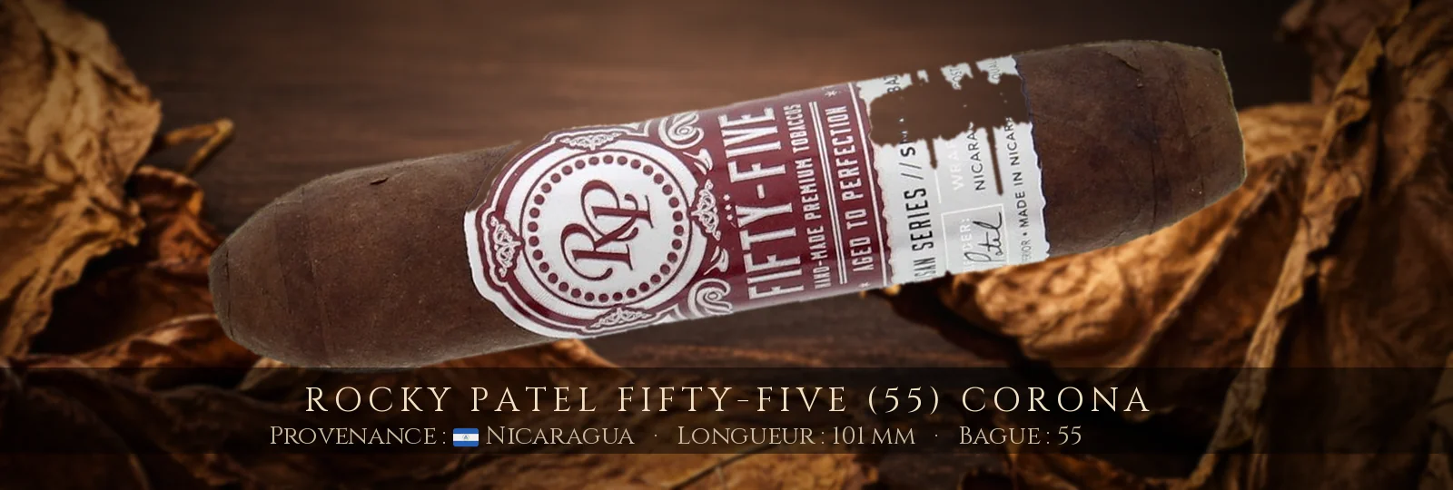 Rocky Patel Fifty-Five (55) Corona — Rocky Patel — Nicaragua