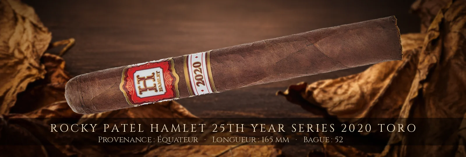 Rocky Patel Hamlet 25th Year Series 2020 Toro — Rocky Patel — Équateur