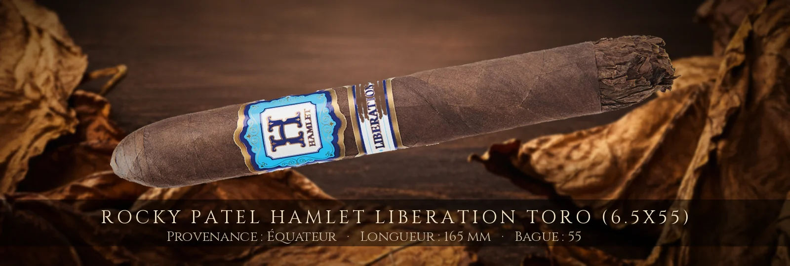 Rocky Patel Hamlet Liberation Toro (6.5x55) — Rocky Patel — Équateur