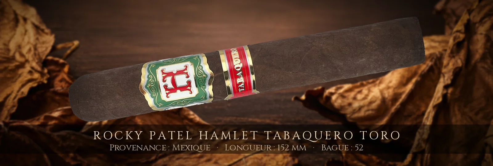 Rocky Patel Hamlet Tabaquero Toro — Rocky Patel — Mexique