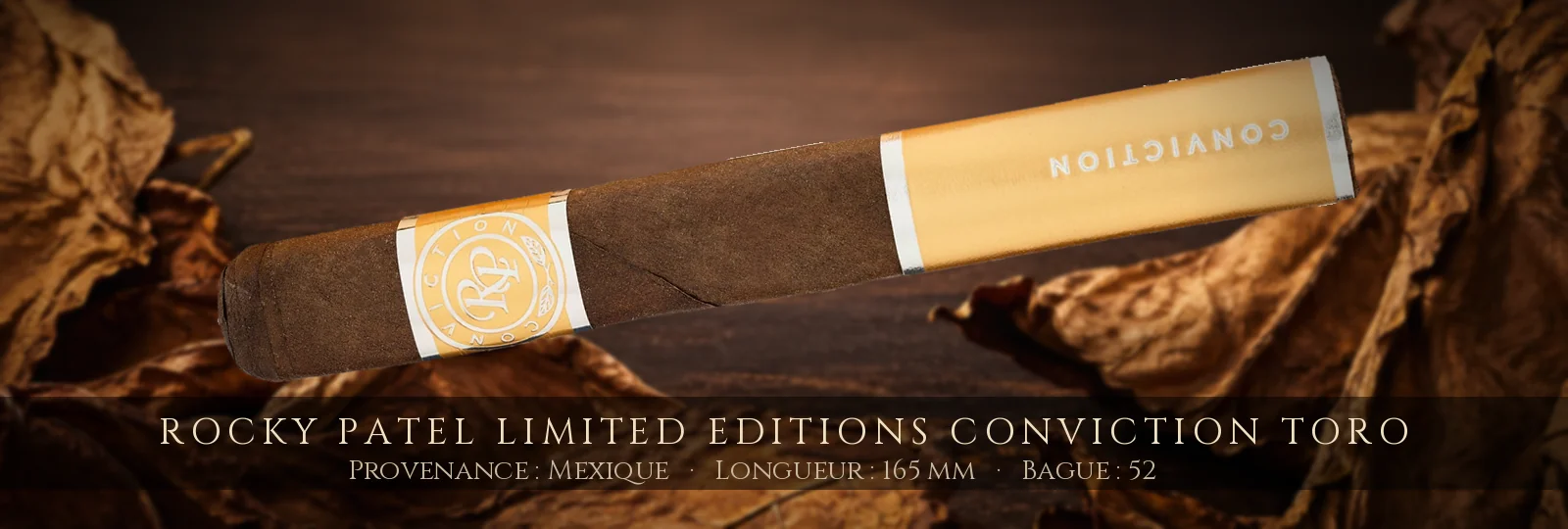 Rocky Patel Limited Editions Conviction Toro — Rocky Patel — Mexique, Nicaragua
