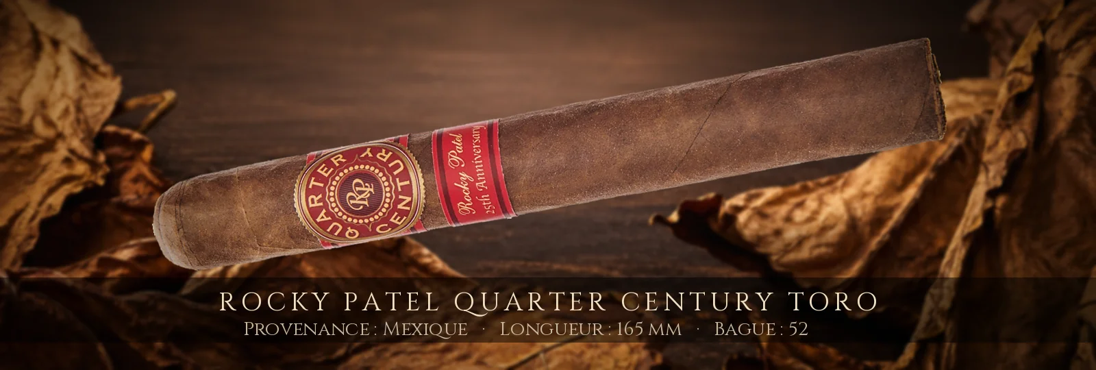 Rocky Patel Quarter Century Toro
