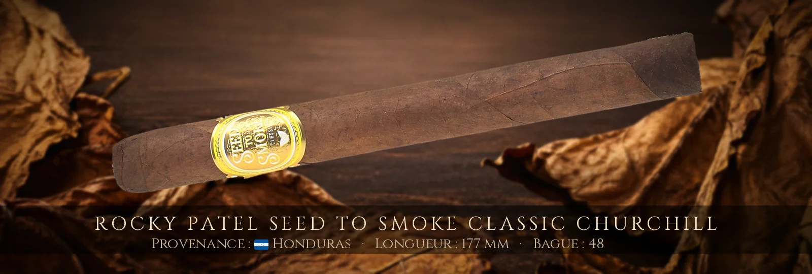 Rocky Patel Seed to Smoke Classic Churchill — Rocky Patel — Honduras