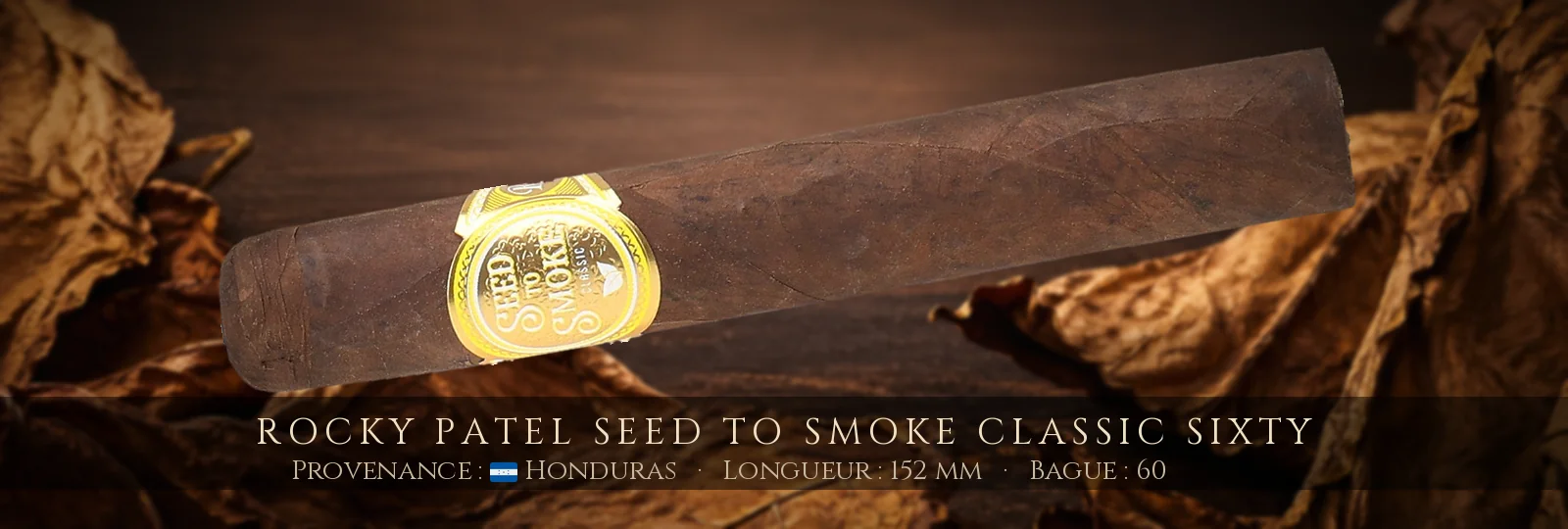 Rocky Patel Seed to Smoke Classic Sixty