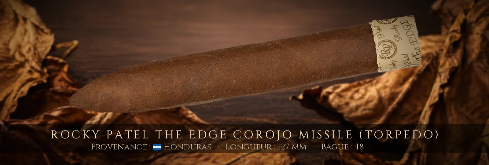 Rocky Patel The Edge Corojo Missile (Torpedo)