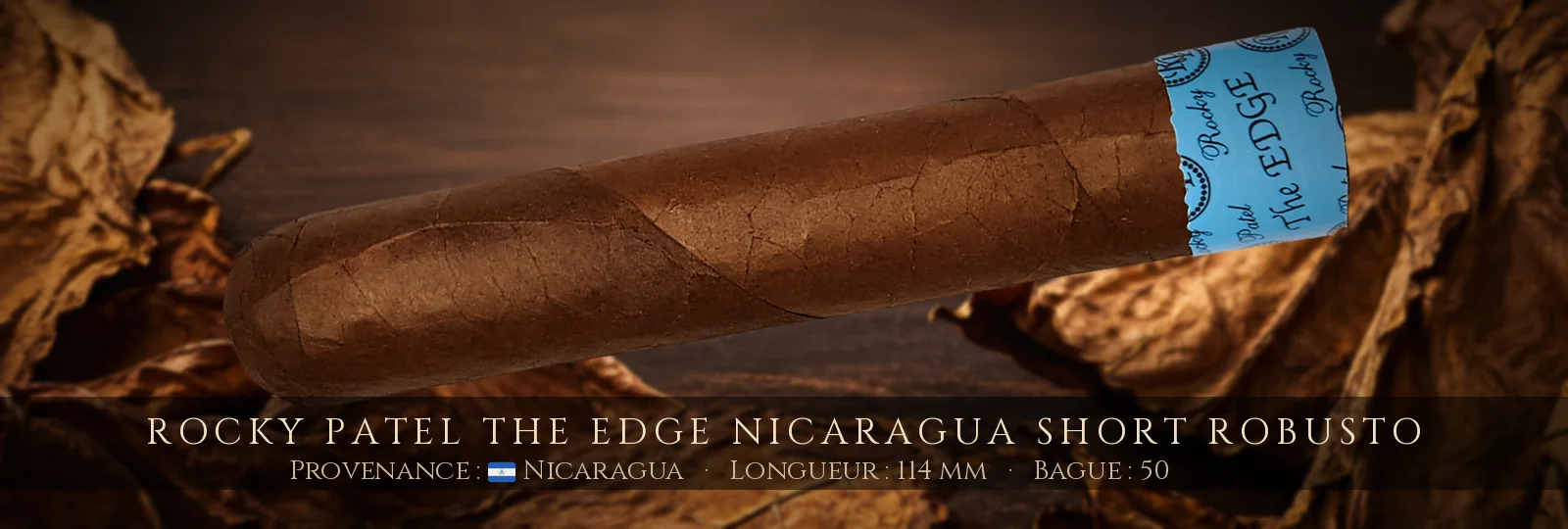 Rocky Patel The Edge Nicaragua Short Robusto — Rocky Patel — Nicaragua