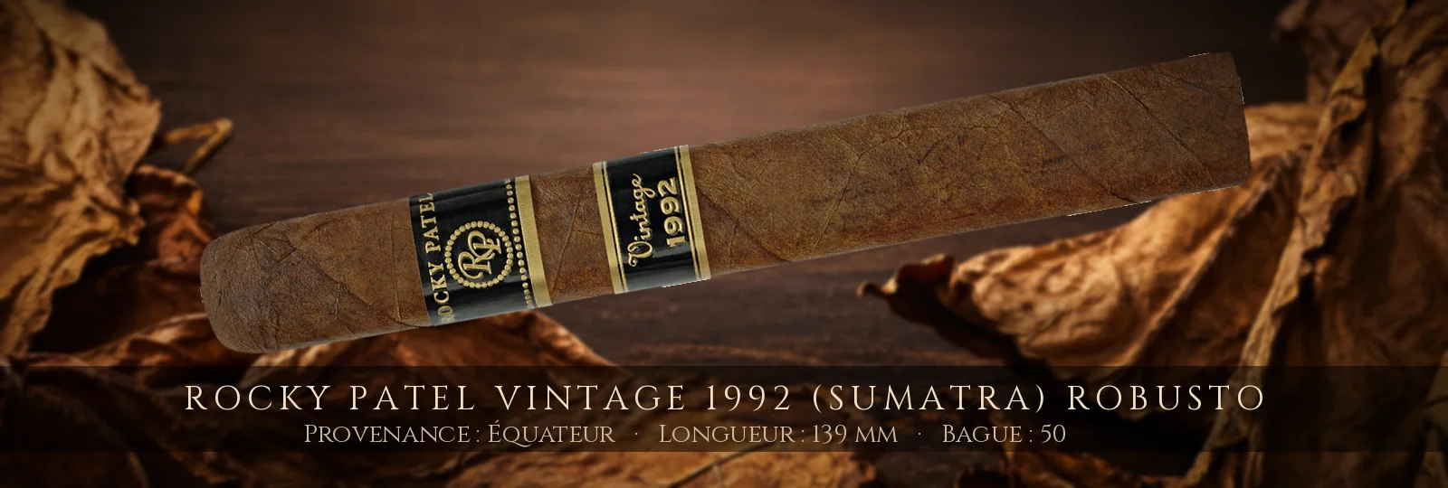 Rocky Patel Vintage 1992 (Sumatra) Robusto — Rocky Patel — Équateur