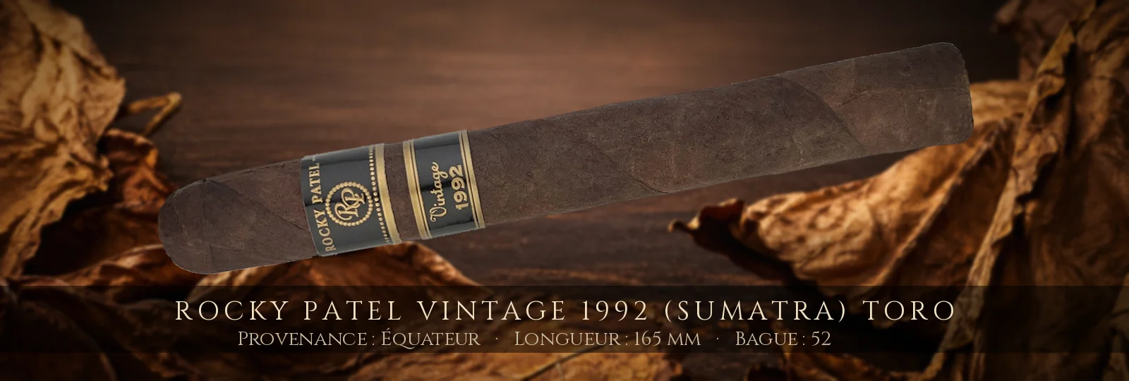 Rocky Patel Vintage 1992 (Sumatra) Toro — Rocky Patel — Équateur