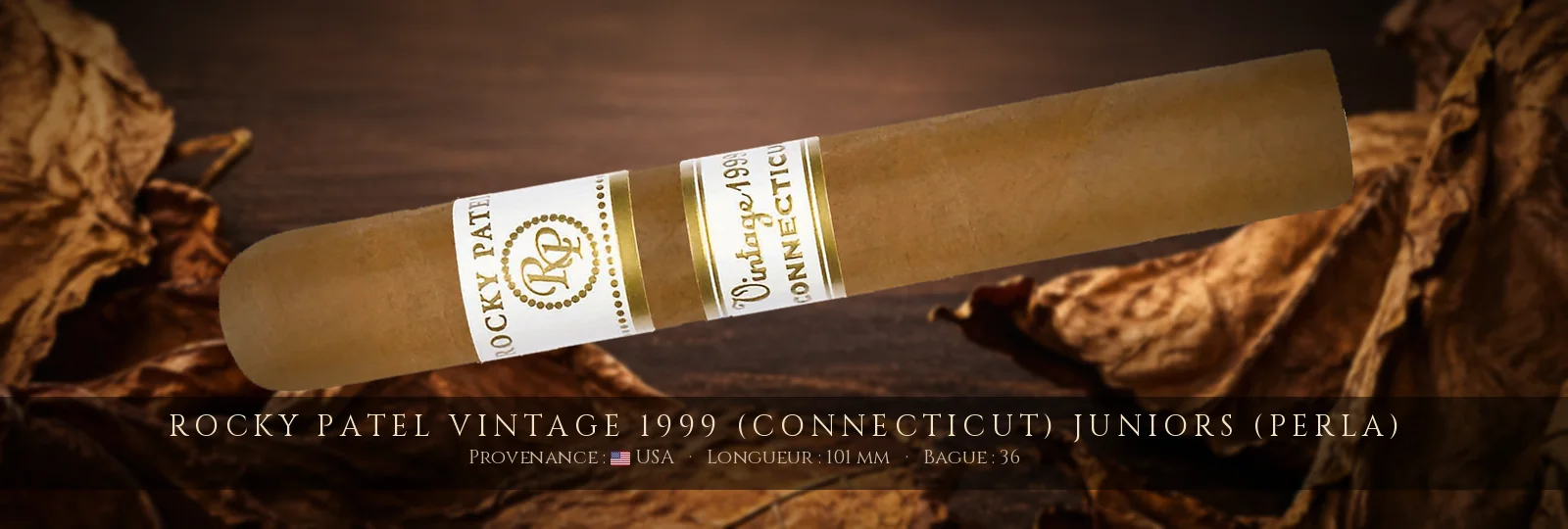 Rocky Patel Vintage 1999 (Connecticut) Juniors (Perla) — Rocky Patel — USA