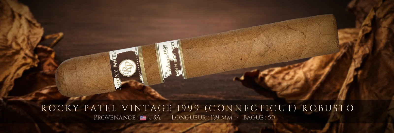 Rocky Patel Vintage 1999 (Connecticut) Robusto — Rocky Patel — USA