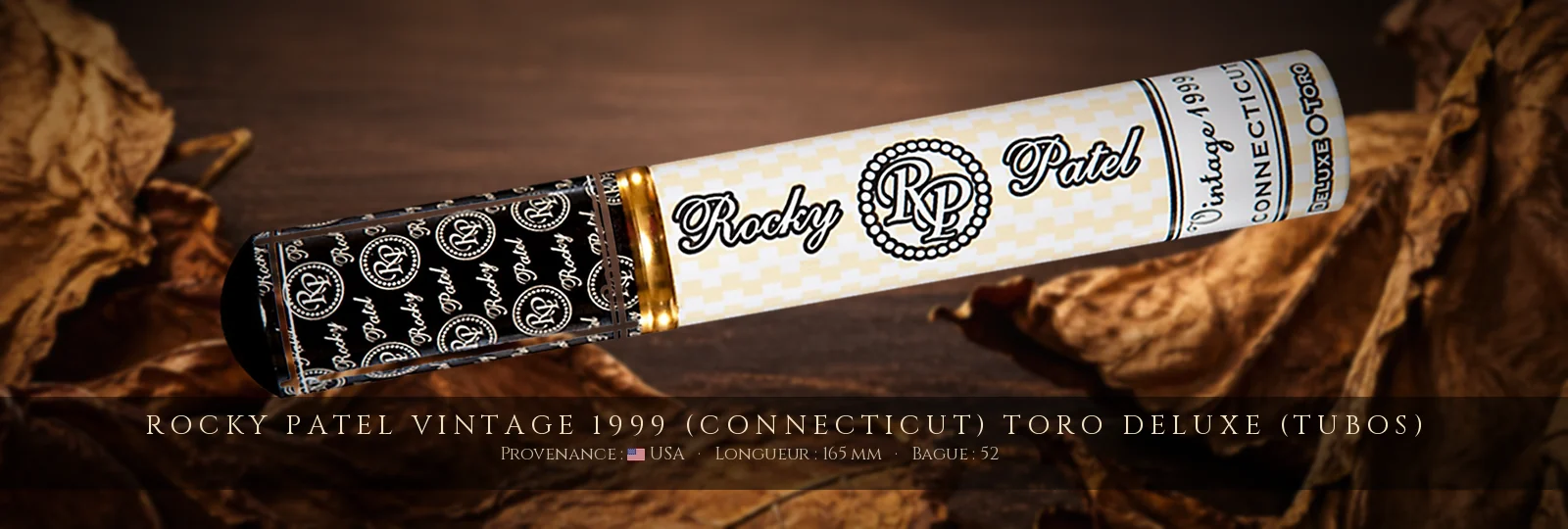 Rocky Patel Vintage 1999 (Connecticut) Toro Deluxe (Tubos) — Rocky Patel — USA