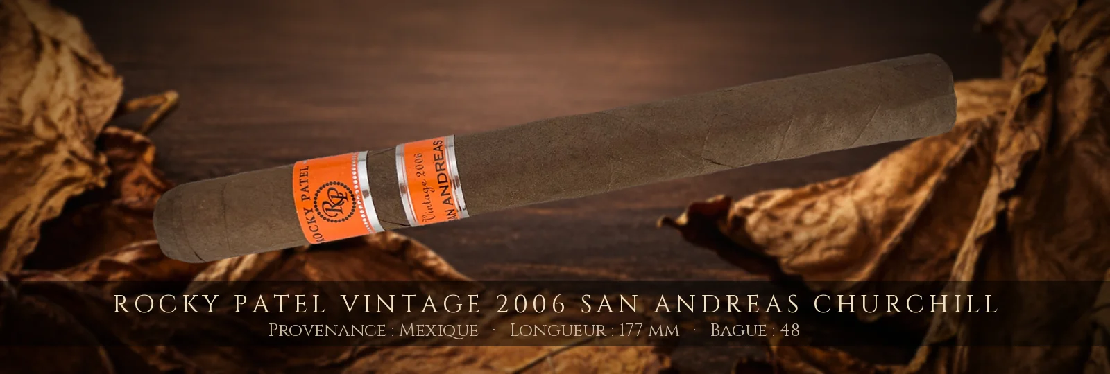 Rocky Patel Vintage 2006 San Andreas Churchill — Rocky Patel — Mexique