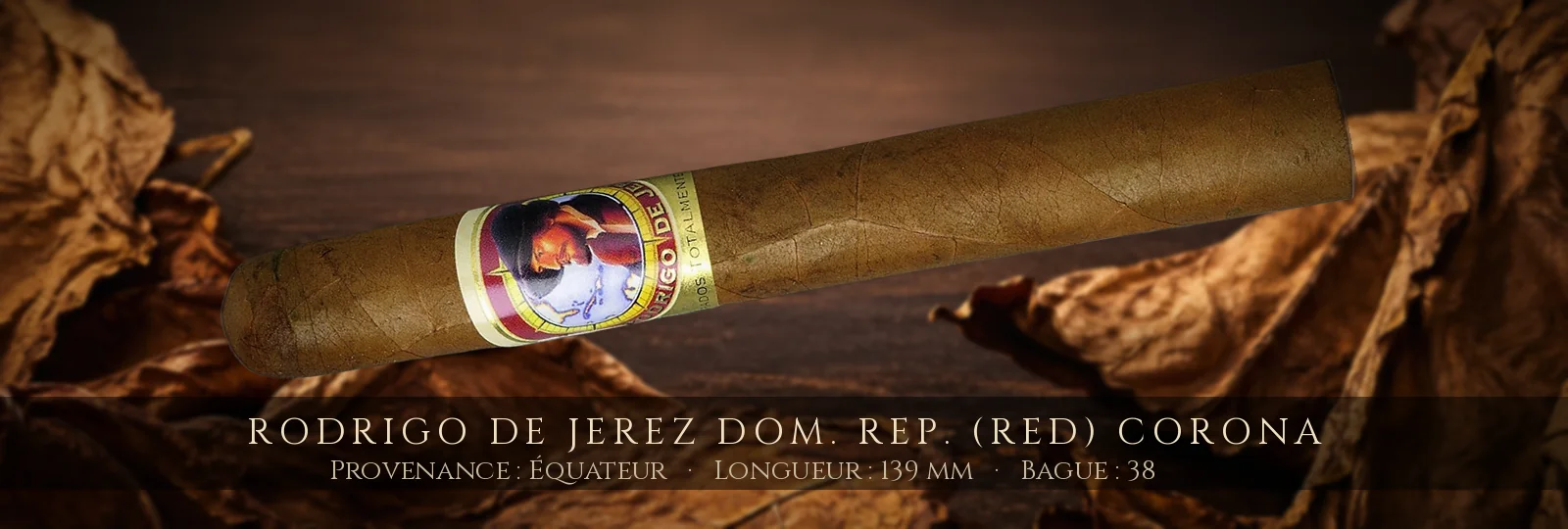 Rodrigo de Jerez Dom. Rep. (Red) Corona — Rodrigo de Jerez — Équateur