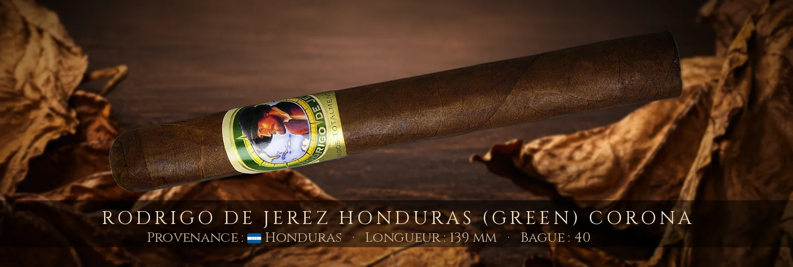 Rodrigo de Jerez Honduras (Green) Corona — Rodrigo de Jerez — Honduras