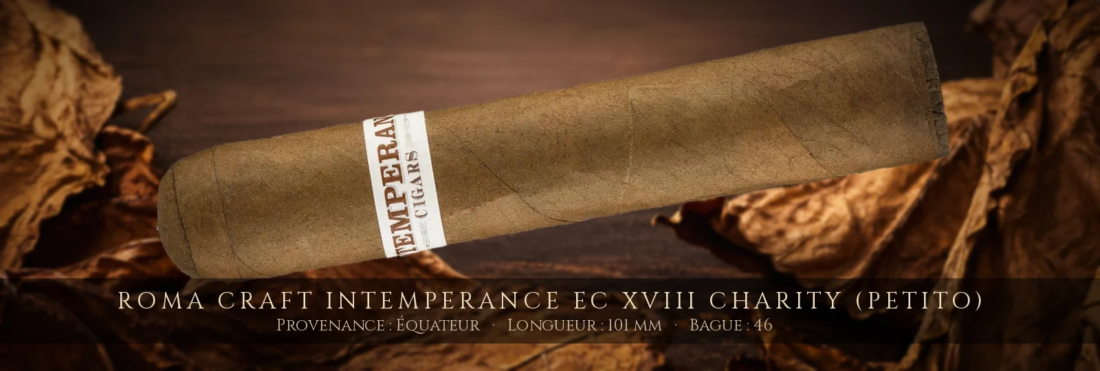 RoMa Craft Intemperance EC XVIII Charity (Petito) — RoMa Craft — Équateur