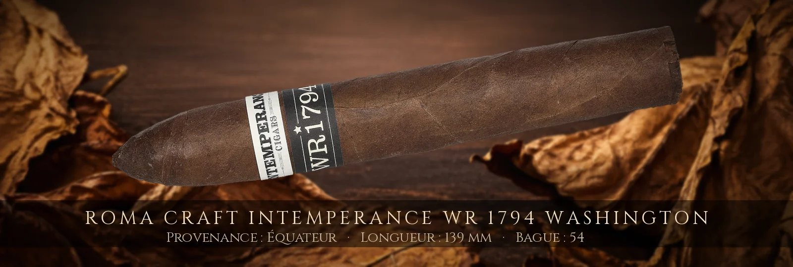 RoMa Craft Intemperance WR 1794 Washington — RoMa Craft — Équateur