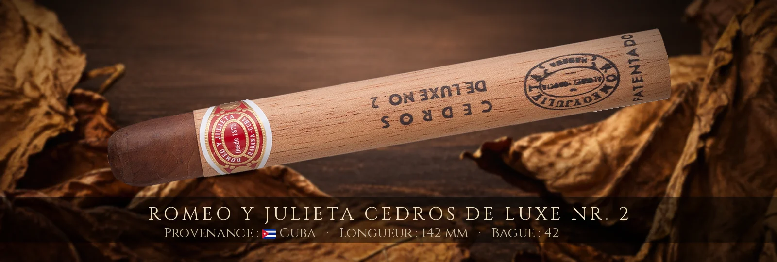 Romeo y Julieta Cedros De Luxe Nr. 2