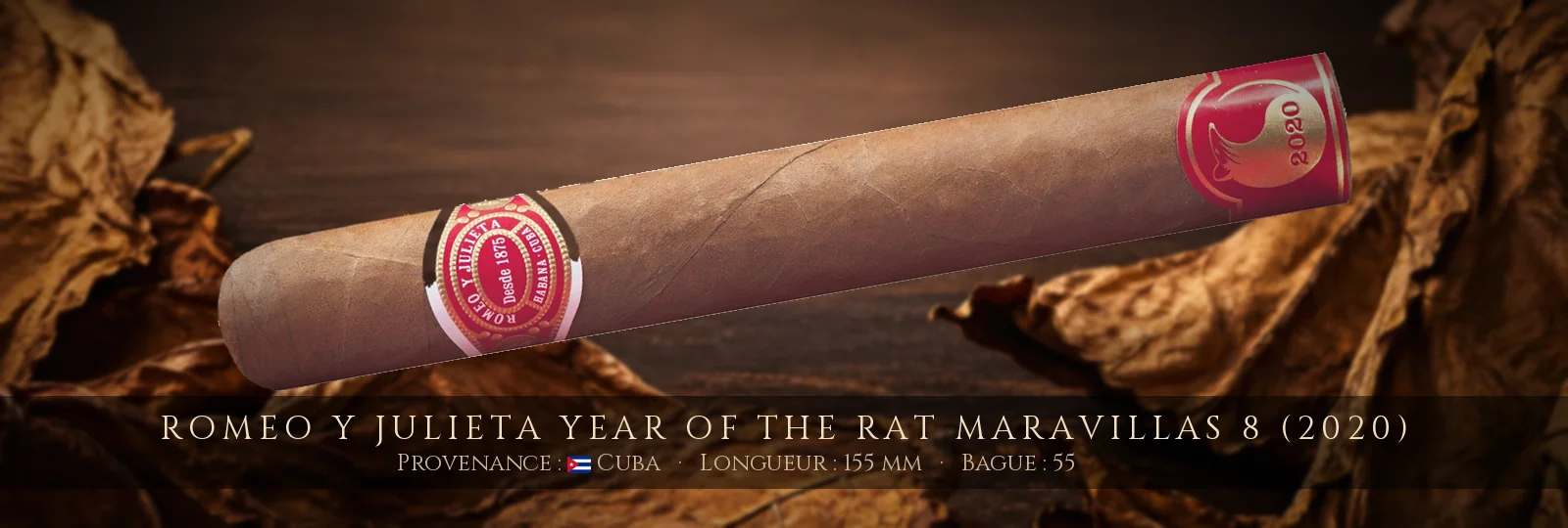 Romeo y Julieta Year Of The Rat Maravillas 8 (2020) — Romeo y Julieta — Cuba