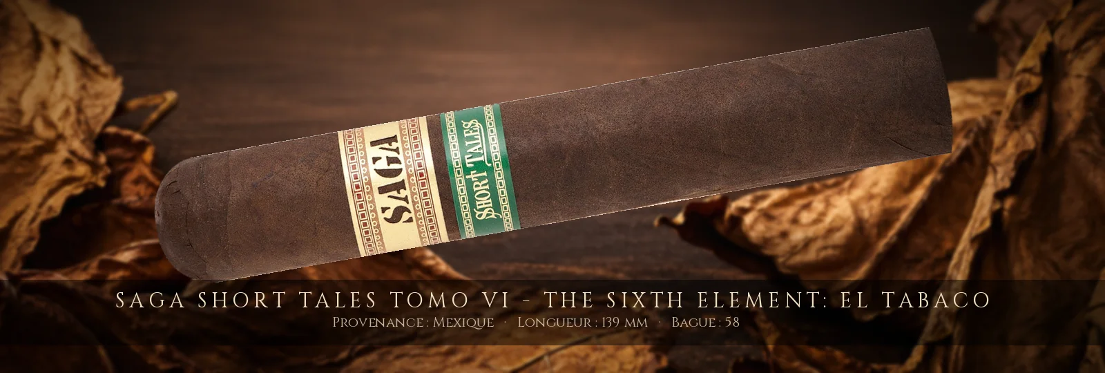 Saga Short Tales Tomo VI - The Sixth Element: El Tabaco — Saga — Mexique