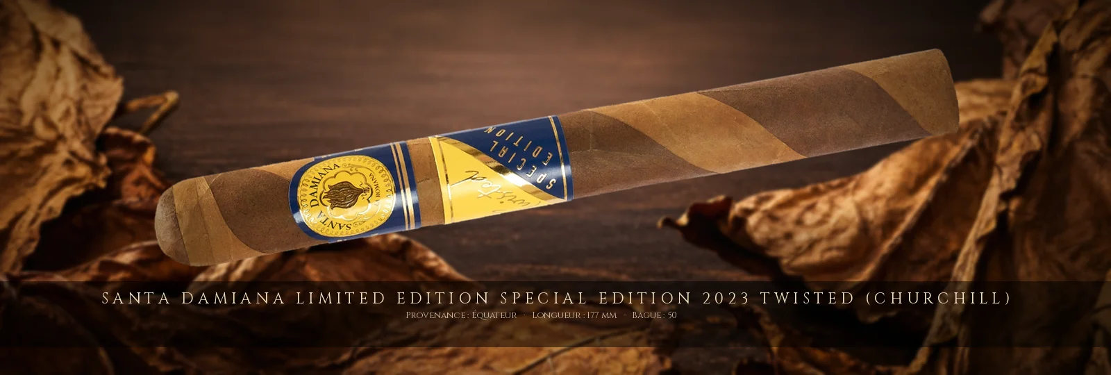 Santa Damiana Limited Edition Special Edition 2023 Twisted (Churchill) — Santa Damiana — Équateur