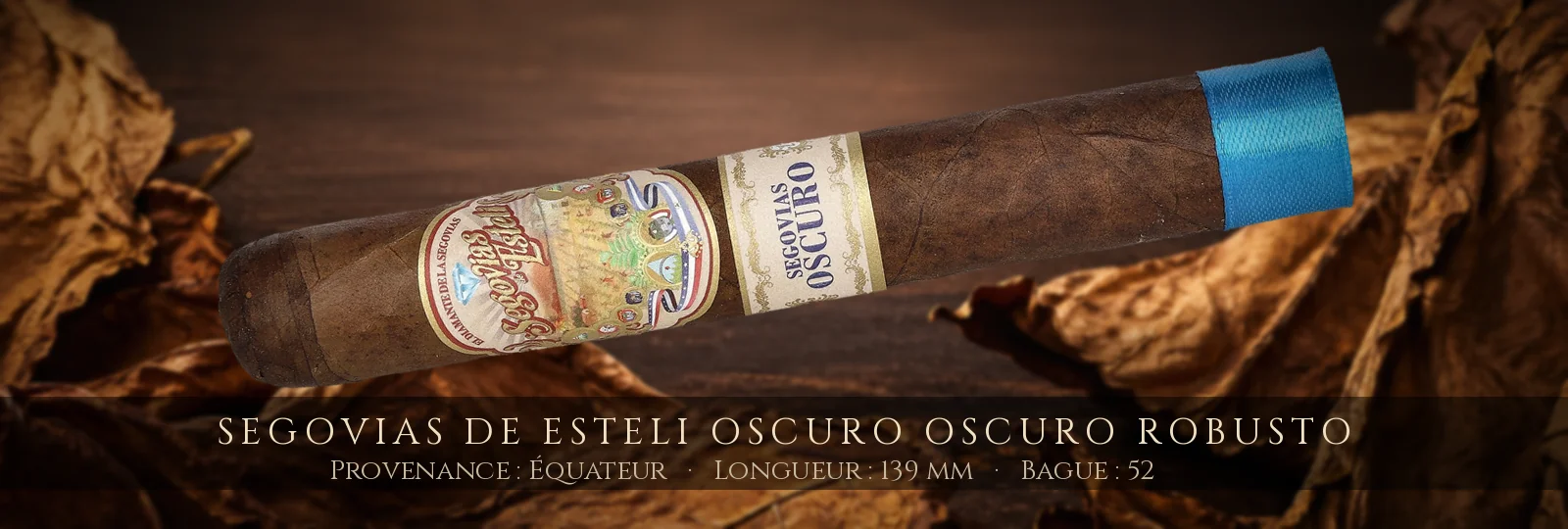 Segovias De Esteli Oscuro Oscuro Robusto — Segovias De Esteli — Équateur