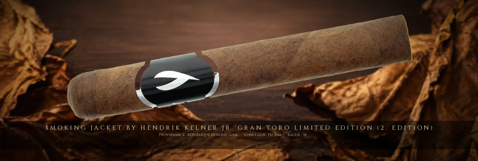 Smoking Jacket by Hendrik Kelner Jr. Gran Toro Limited Edition (2. Edition) — Smoking Jacket — République Dominicaine